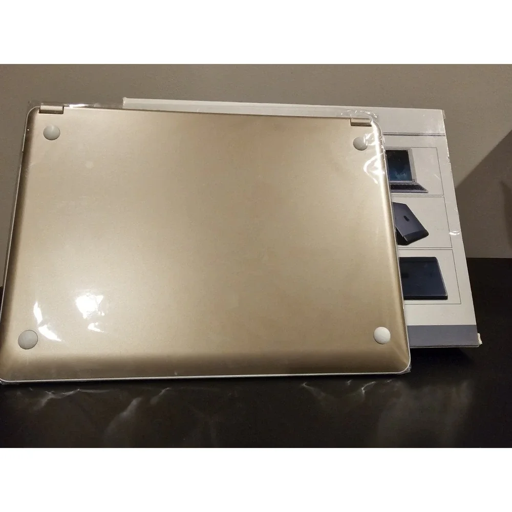 Fintie iPad Air 2 Bluetooth Keyboard Case Gold Blade Z1 HB065 Open Box
